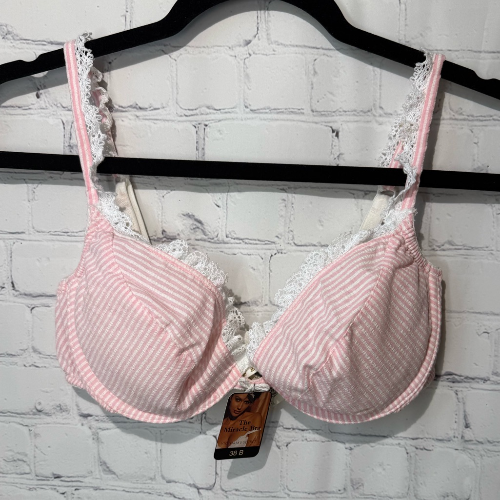 Nwt Vintage Victorias Secret The Miracle Bra Size 38b